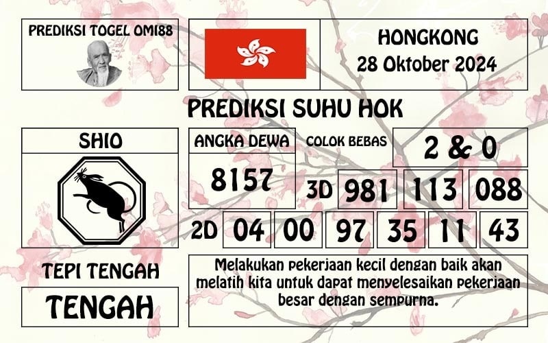 togel hk 28-10-24 asianbookie