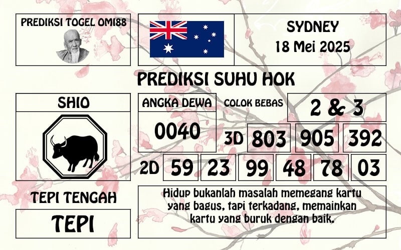 togel sd 18-05-25 asianbookie