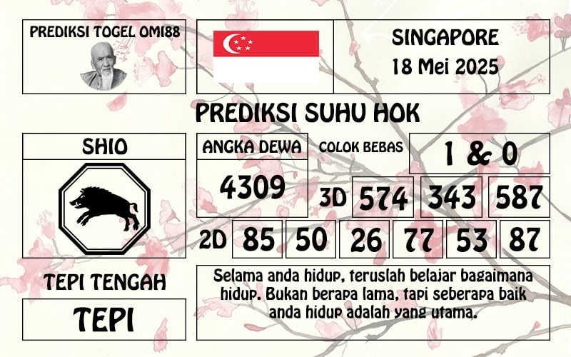 togel sgp 18-05-25 asianbookie
